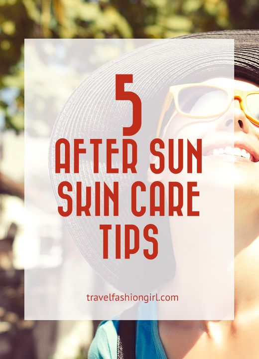 After Sun Skin Care: Rejuvenate Your Skin Post-Vacation