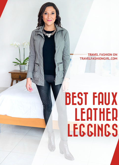 Look Sleek In the 15 Best Faux Leather Leggings (They’re Comfy Too!)