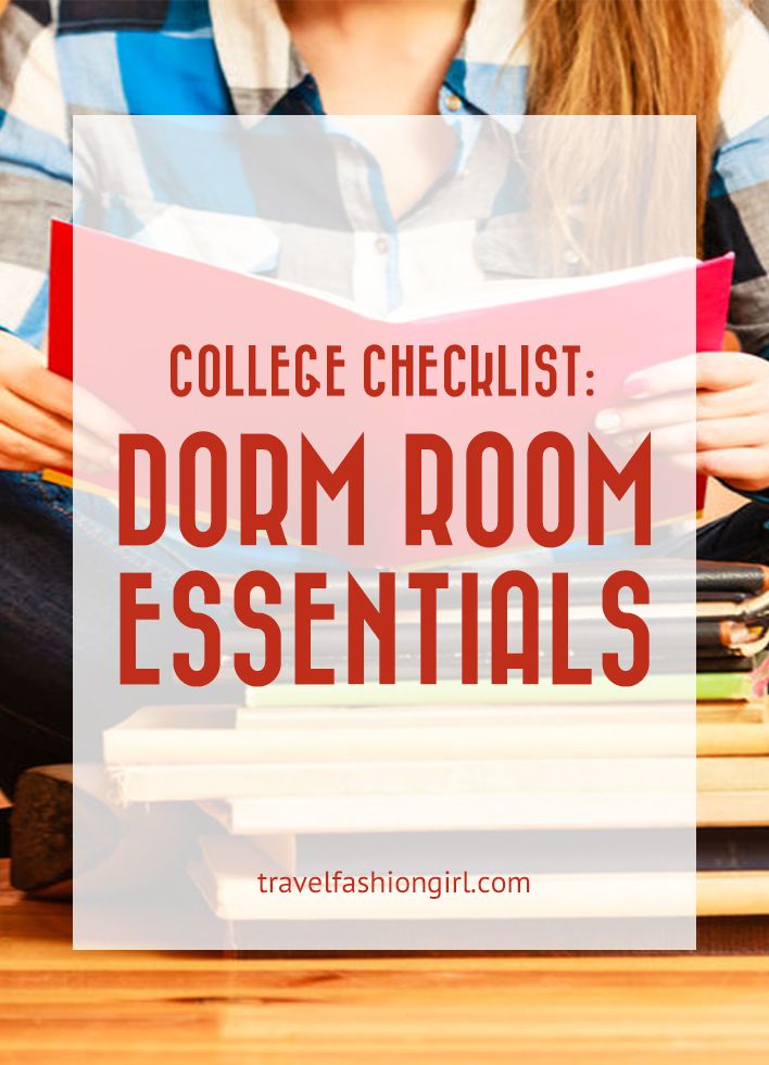 college checklist girl