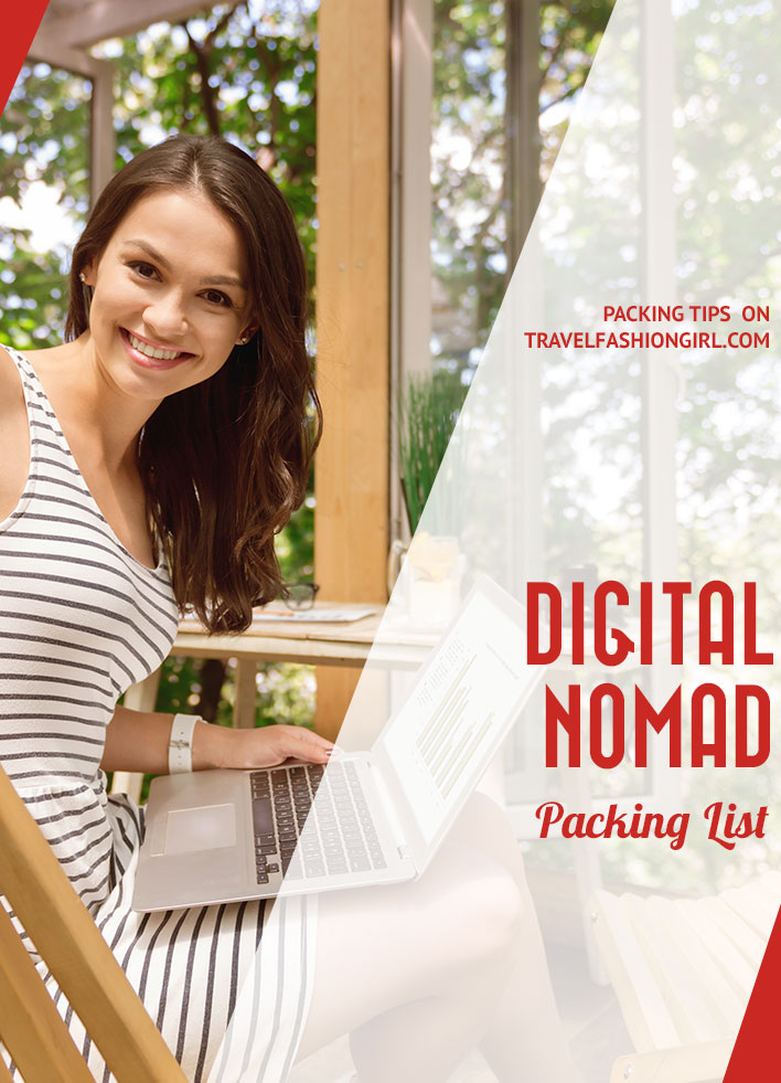 Women's Digital Nomad Packing List  Clothing & Toiletries For Minimalist  Carry On Travel 