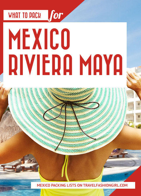 10 piece packing list for vacation in the riviera maya