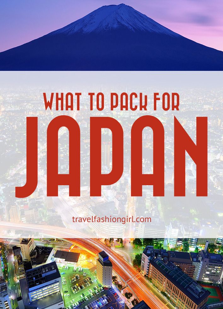 what-to-pack-for-japan