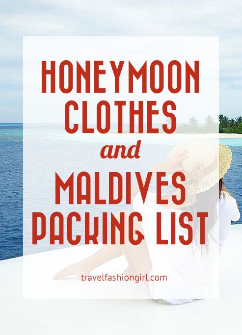 travel clothes maldives